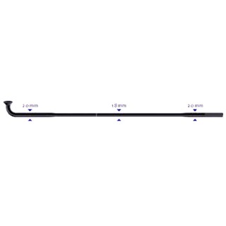 Stipinas Race J-Bend 2-1.8-2 x 296 mm