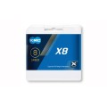 Grandinė X8 Silver Grey