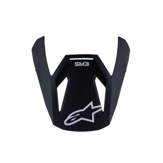 VISOR SM3 SOLID BLACK