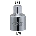 Adapteris 1/4"(F) - 3/8"(M)