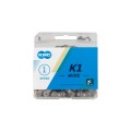 Grandinė K1 Wide Silver/Black