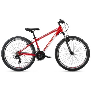 Dviratis Romet Rambler R6.1 2025 red-white-grey-21" / XL