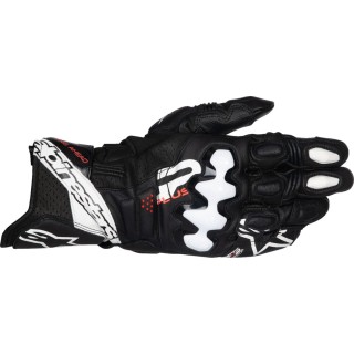 GLOVE GP+ R V3 LTHR BLK/WHT L