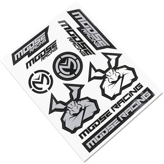 DECAL SHEET MOOSE BK/SILV