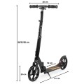 Paspirtukas HyperMotion Vibe black