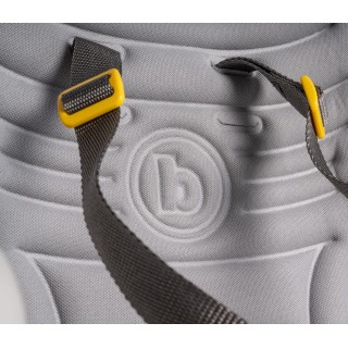 Vaikiška kėdutė Bellelli Mr Fox B-fix prie rėmo silk grey