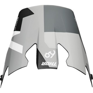 VISOR R-SPORT CRBN BRAVE GY/WH