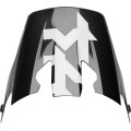 VISOR REFLEX SPORT RIOT BK/WH