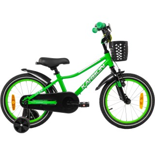 Dviratis Karbon Jazz 16 green neon
