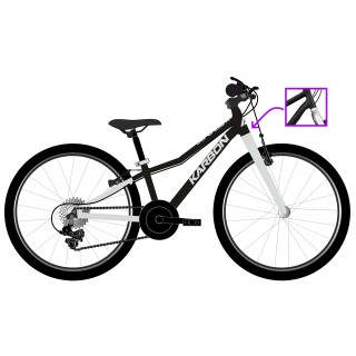 Dviratis Karbon Superlight 20 black