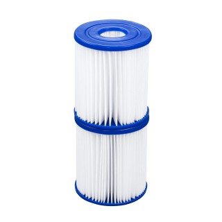 Type I replacement filters for 1249l/h BESTWAY pool pump 2 pcs.