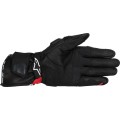 GLOVE SP-3 BLK/BRT RD/WHT S
