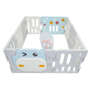 Hippo Modular Playpen Blue