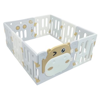 Hippo Modular Playpen Brown
