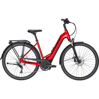 Dviratis 28" elektrinis Bulls Lacuba Evo 10 unisex wave raudonas - m