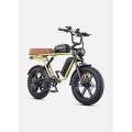 Dviratis 20" elektrinis Engwe M1 dviguba baterija geltonas