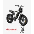 Dviratis 20" elektrinis Engwe M20 viena baterija juodas