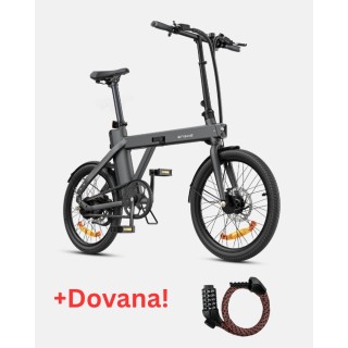 Dviratis 20" elektrinis Engwe P20 juodas