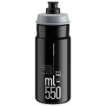 Gertuvė Elite Jett 550ml (juoda/pilkas logo)