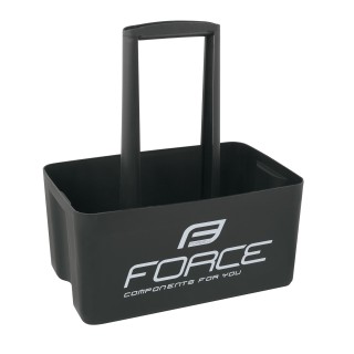 Laikiklis FORCE 6 gertuvėm (plastikinis, juodas)