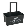 Laikiklis FORCE 6 gertuvėm (plastikinis, juodas)