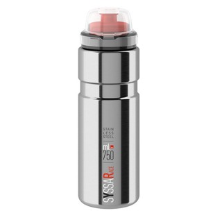 Gertuvė Elite Syssa Race // 750 ml, su dangteliu, nerūdijančio plieno (sidabrinė)