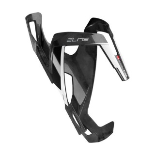 Gertuvės laikiklis Elite Vico Carbon Glossy // (juoda/balta)