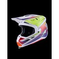 HELMET SM7 FUSE WHT/YL/PU M