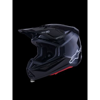 HELMET SM7 BLACK-GLOSS S