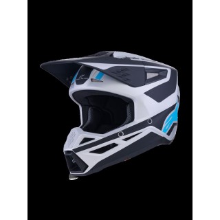 HELMET SM3 HEAT SILV/BL/BLK L