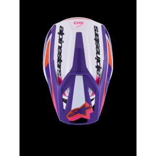 HELMET SM3 HEAT WHT/PU/PINK XS