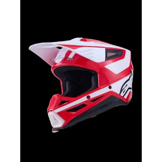 HELMET SM3 HEAT RED/WH/BLK 2X