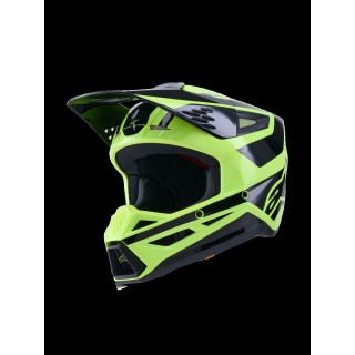 HELMET SM3 HEAT YEL/BLACK L