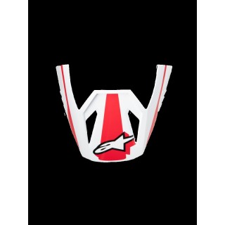 VISOR SM3 HEAT RED/WH/BLK