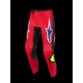 PANT FLUID GRID RED/BLK/PURP 4