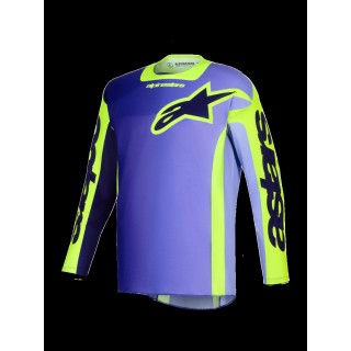 JERSEY RACER PORTL PURPLE/YEL