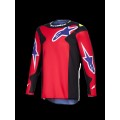 JERSEY FLUID GRID RED/BLK/PURP