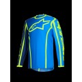 JERSEY FLUID APEX BLUE/YEL S