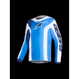 JERSEY YTH FLUID PORTL BLUE/WH