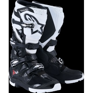 BOOT TECH 7 ENDURO BLK/WHT 5