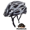 HELMET BICYCLE L SILVER/BLACK