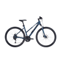 Dviratis 28 Bulls Crossbike 2 trapez 27g mėlynas - l