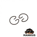 CIRCLIP, PISTON PIN MZ150
