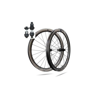 Ratų komplektas 700C Baccara WRX 42 SLR2 Aero / DT 350 CL SP Shimano Micro Spline