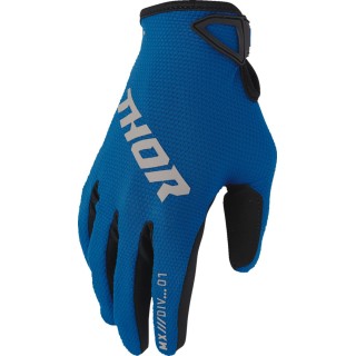GLOVES YTH RIDEMODE STATIC BLU
