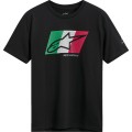 TEE SS CSF GLOBAL BLACK/GN/WH/