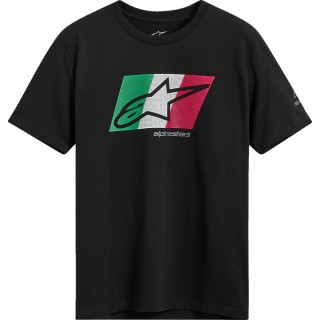 TEE SS CSF GLOBAL BLACK/GN/WH/
