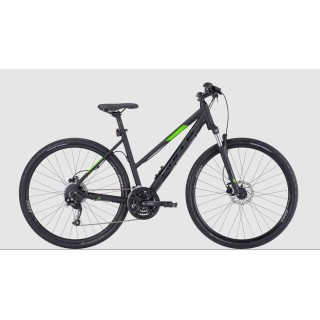 Dviratis 28 Bulls Crossbike 2 trapez 27g juodas - l