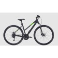 Dviratis 28 Bulls Crossbike 2 trapez 27g juodas - l