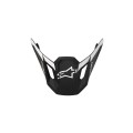 VISOR SM7 DASHER BLK/WHT